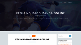 What Kenja-no-mago.com website looked like in 2021 (2 years ago)