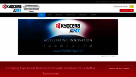 What Kyocera-avx.com website looked like in 2021 (2 years ago)