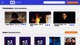What Kzmp3.kz website looked like in 2021 (2 years ago)