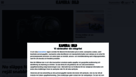 What Kamerabild.se website looked like in 2021 (2 years ago)