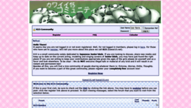What Kawaii15.net website looked like in 2021 (4 years ago)