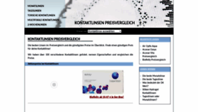 What Kontaktlinsen-vergleichen.de website looked like in 2021 (2 years ago)
