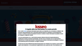What Kisseo.it website looked like in 2021 (2 years ago)