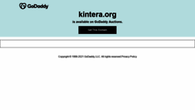 What Kintera.org website looked like in 2021 (3 years ago)