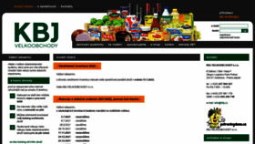 What Kbj.cz website looked like in 2021 (3 years ago)