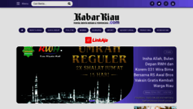 What Kabarriau.com website looked like in 2021 (2 years ago)