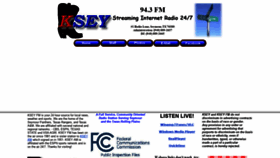 What Kseyfm.com website looked like in 2021 (2 years ago)
