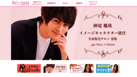What Koi-hada.jp website looked like in 2021 (2 years ago)