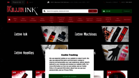 What Killerinktattoo.co.uk website looked like in 2021 (3 years ago)