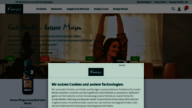 What Kneipp.de website looked like in 2021 (4 years ago)