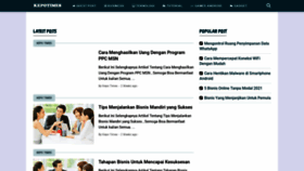 What Kepotimes.com website looked like in 2021 (2 years ago)