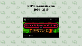 What Krokmania.com website looked like in 2021 (2 years ago)