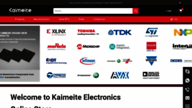 What Kaimte.com website looked like in 2021 (2 years ago)