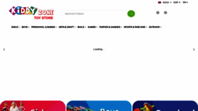 What Kiddyzone.com website looked like in 2021 (2 years ago)