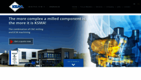 What Ksma.de website looked like in 2021 (2 years ago)