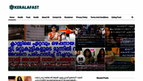 What Keralafast.com website looked like in 2021 (2 years ago)