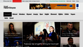 What Kocaelihaberdunyasi.com website looked like in 2021 (2 years ago)