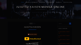 What Kaisen-jujutsu.com website looked like in 2021 (2 years ago)
