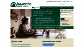 What Kawarthacu.com website looked like in 2021 (2 years ago)