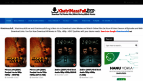 What Khatrimazafull.net website looked like in 2021 (2 years ago)