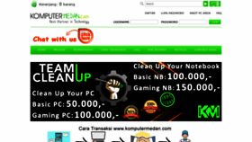 What Komputermedan.com website looked like in 2021 (2 years ago)