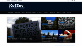 What Kossev.info website looked like in 2021 (2 years ago)