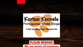 What Kortunkennels.com website looked like in 2021 (2 years ago)