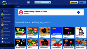 What Kulbotjuegos.com website looked like in 2021 (2 years ago)