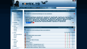 What Kinox.to website looked like in 2021 (2 years ago)