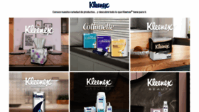 What Kleenex.com.mx website looked like in 2021 (2 years ago)