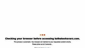 What Kolbekeshavarz.com website looked like in 2021 (2 years ago)