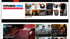What Kdramasurdu.com website looked like in 2021 (2 years ago)