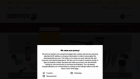 What Komtra.de website looked like in 2021 (2 years ago)