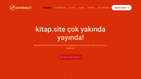 What Kitap.site website looked like in 2021 (2 years ago)