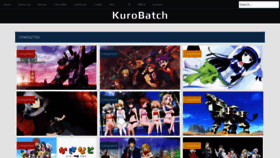 What Kurobatch.com website looked like in 2022 (2 years ago)