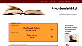 What Ksiegazmarlych24.pl website looked like in 2022 (2 years ago)