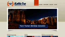 What Kelletur.com website looked like in 2022 (4 years ago)
