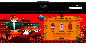 What Kiehls.ca website looked like in 2022 (4 years ago)