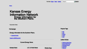 What Kansasenergy.org website looked like in 2022 (2 years ago)