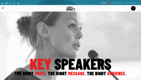 What Keyspeakers.com website looked like in 2022 (3 years ago)