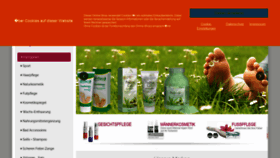 What Kosmetikexpertin.de website looked like in 2022 (2 years ago)