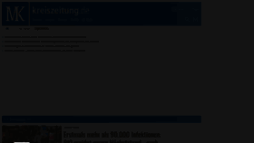 What Kreiszeitung.de website looked like in 2022 (2 years ago)