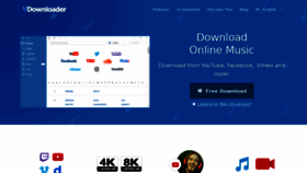 What Kickyoutube.com website looked like in 2022 (2 years ago)