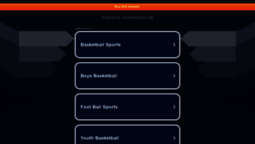 What Koblenz-basketball.de website looked like in 2022 (2 years ago)