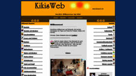 What Kikisweb.de website looked like in 2022 (3 years ago)