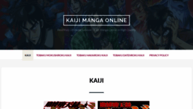 What Kaijimanga.com website looked like in 2022 (2 years ago)