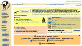 What Kamelopedia.net website looked like in 2022 (2 years ago)