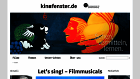 What Kinofenster.de website looked like in 2022 (2 years ago)