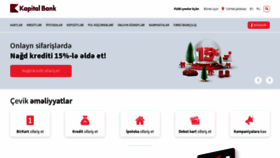 What Kapitalbank.az website looked like in 2022 (2 years ago)