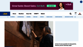 What King5.com website looked like in 2022 (3 years ago)